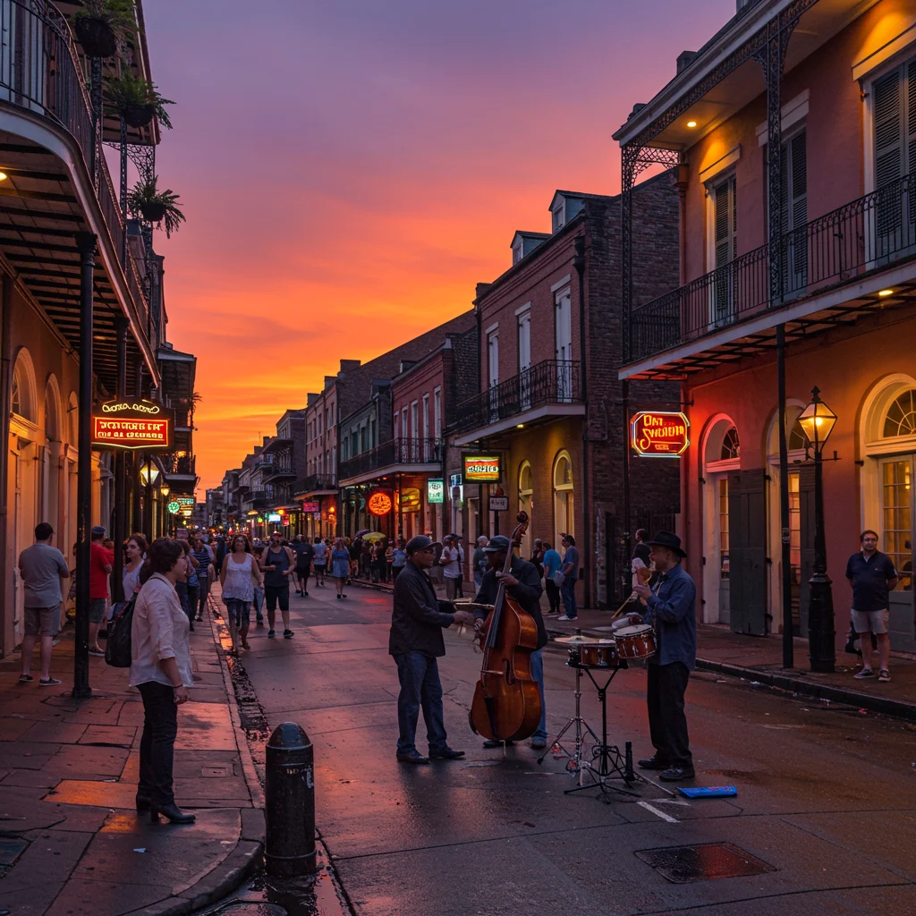 A Brief History of Bourbon Street