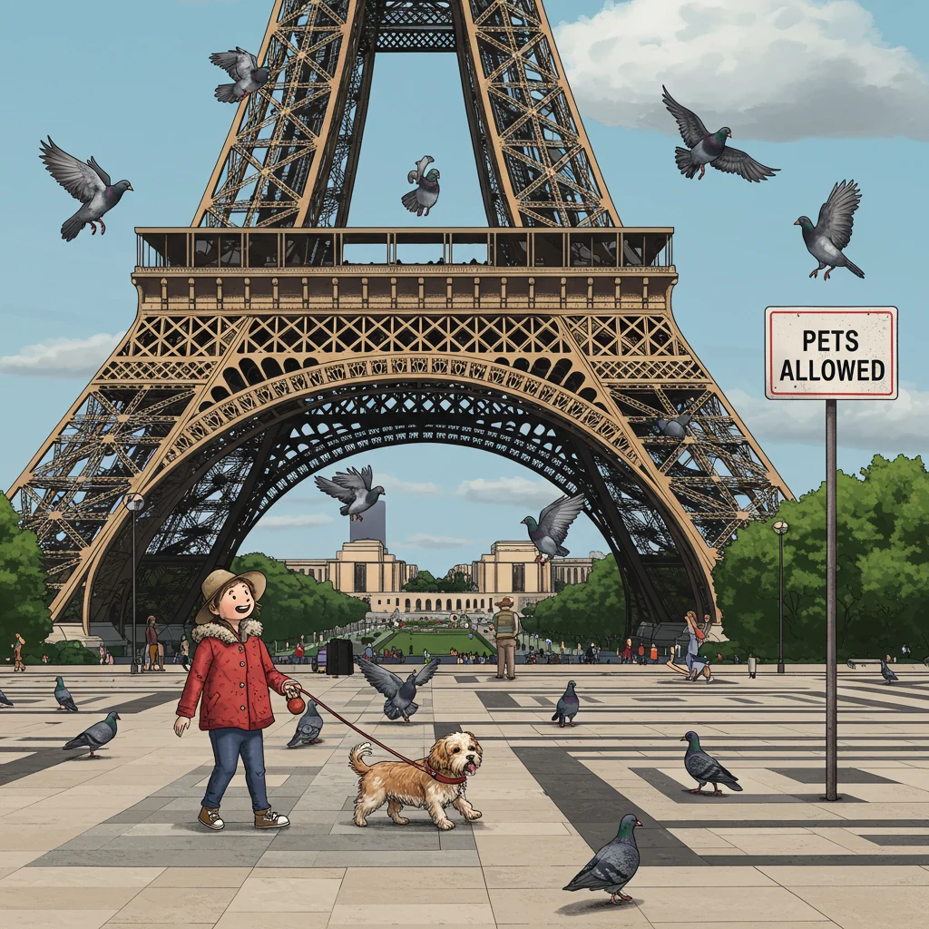 Are Pets Allowed at the Eiffel Tower?