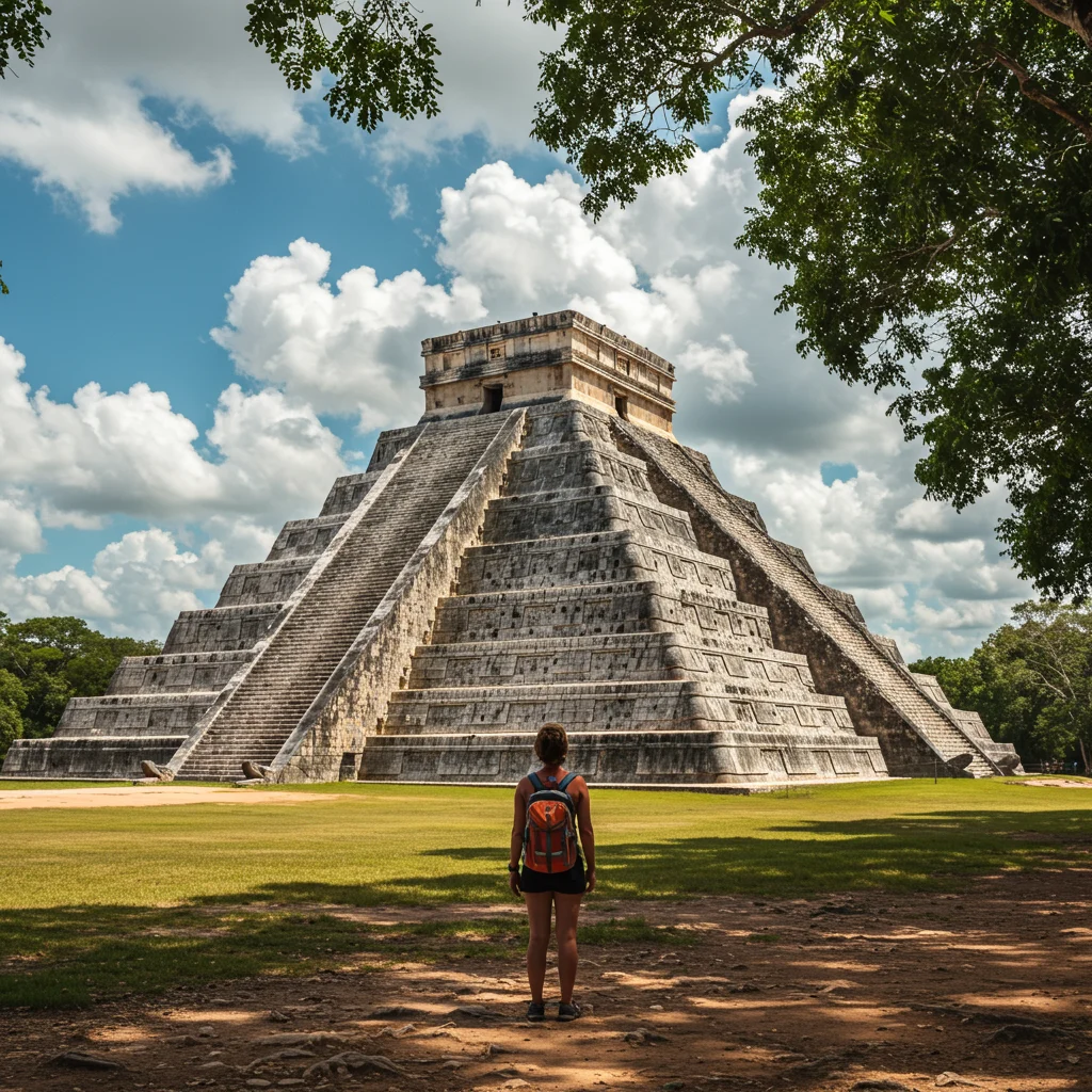 Arriving at Chichen Itza: First Impressions