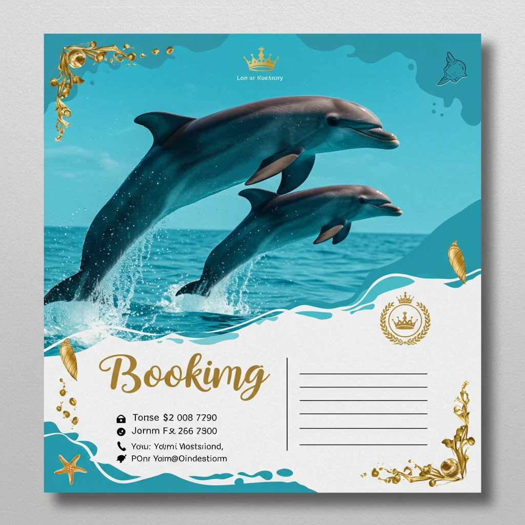 Booking and Contact Information for the Royal VIP Dolphin Trip
