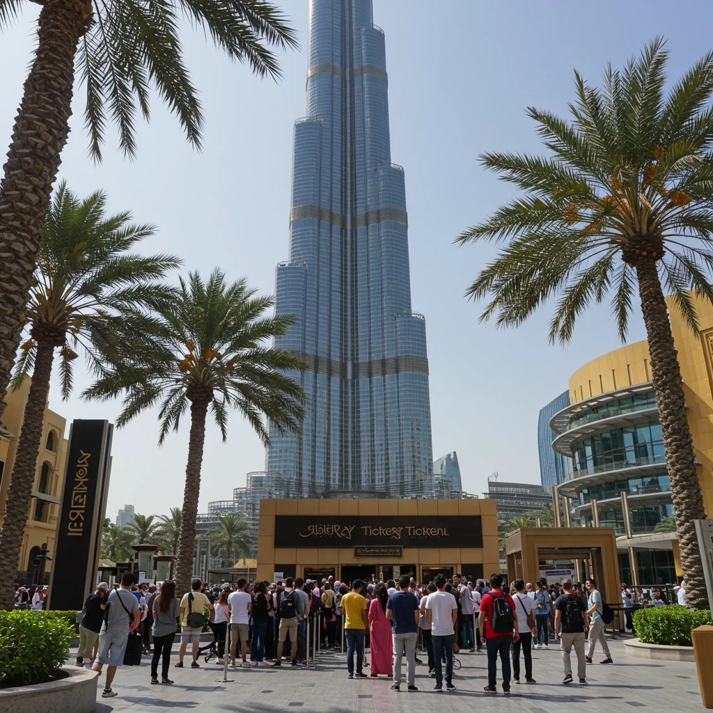Booking Burj Khalifa Tickets Offline