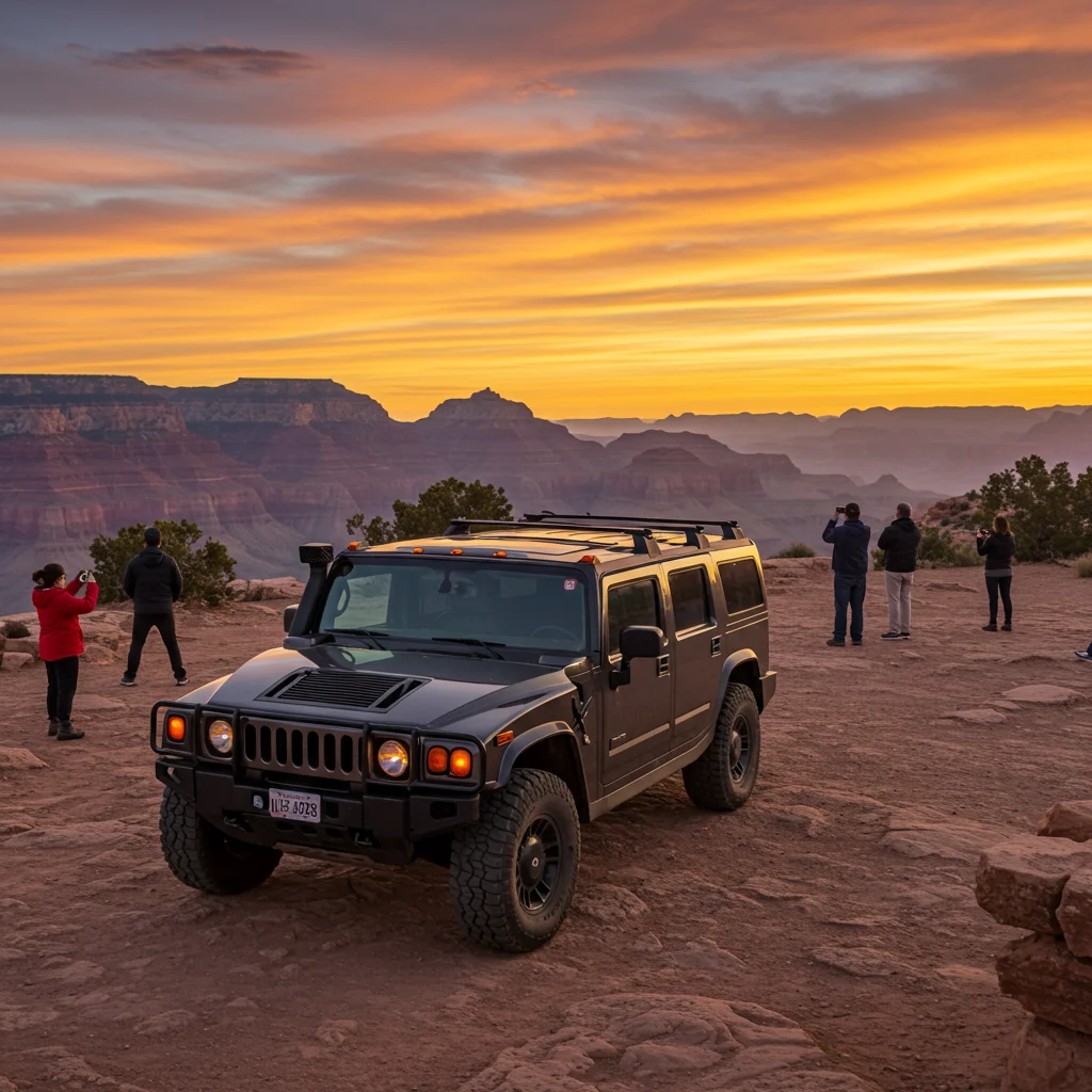 Booking Your Grand Canyon Hummer Sunset Tour