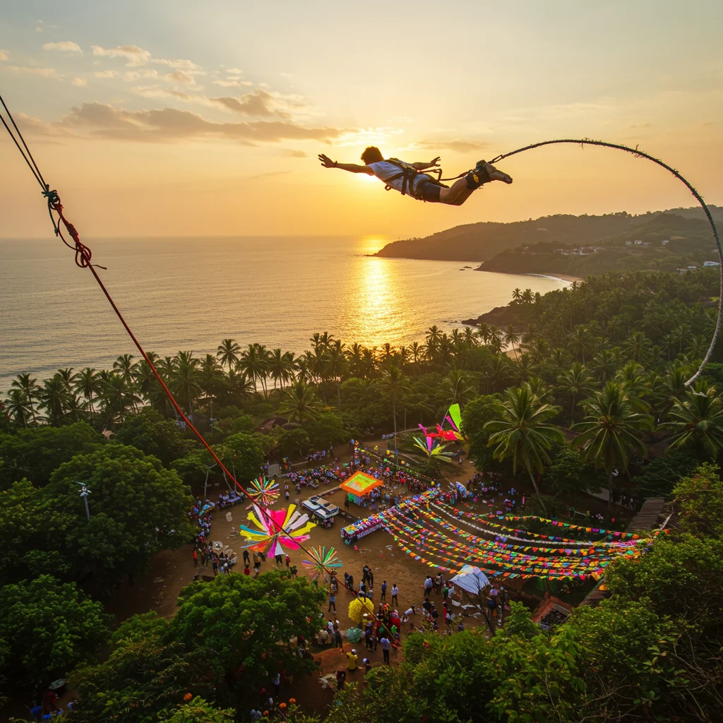 Bungee Jumping in Goa for Special Occasions