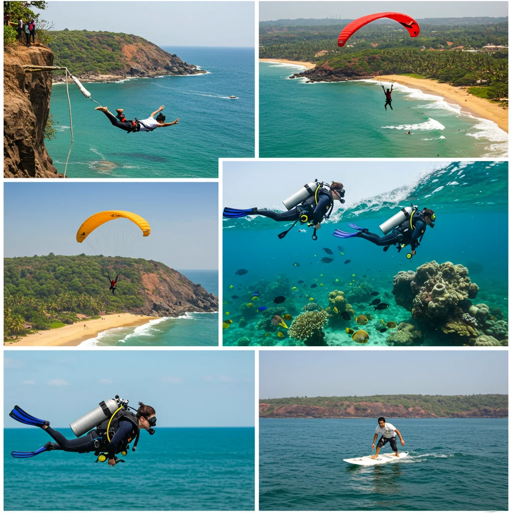 Bungee Jumping vs. Other Adventure Sports in Goa