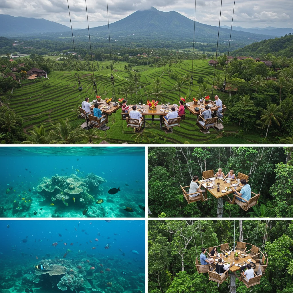Comparing FlyDining Bali to Other Unique Dining Experiences