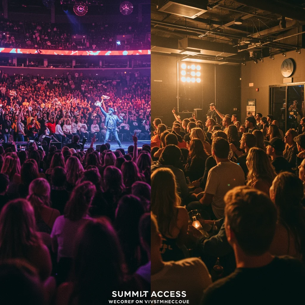 Comparing Summit Access vs. Second Floor Tickets