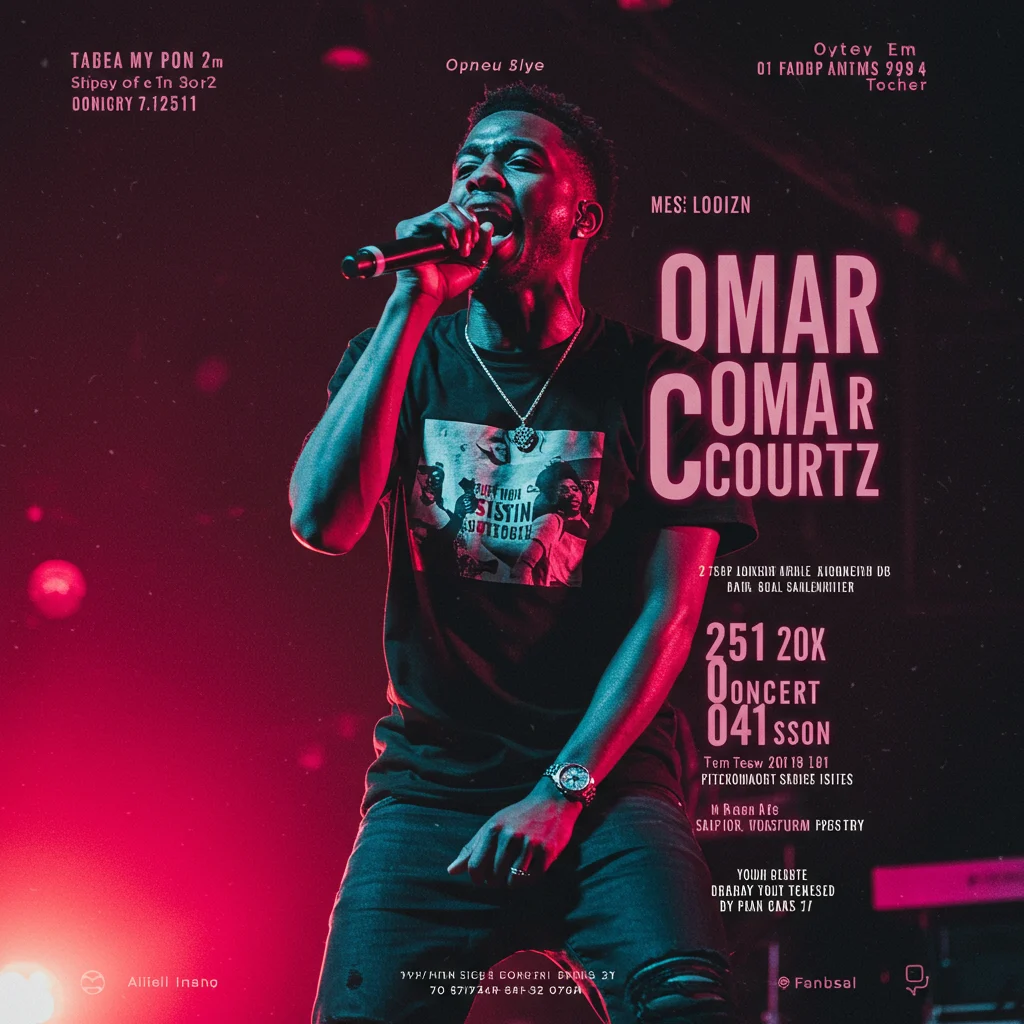 Complete List of Omar Courtz Tour Dates and Venues