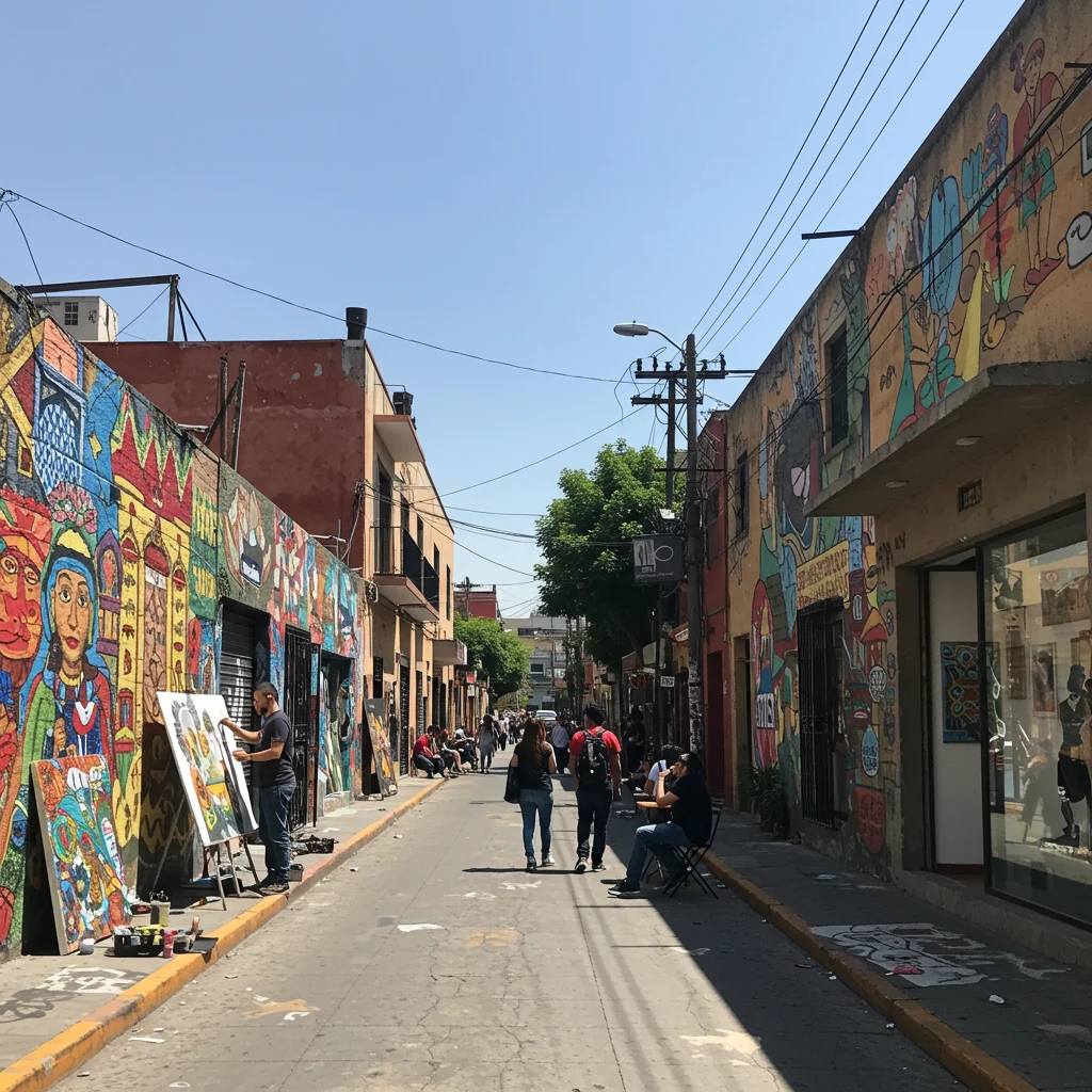 Condesa’s Art Scene: Murals, Galleries &amp; Creativity