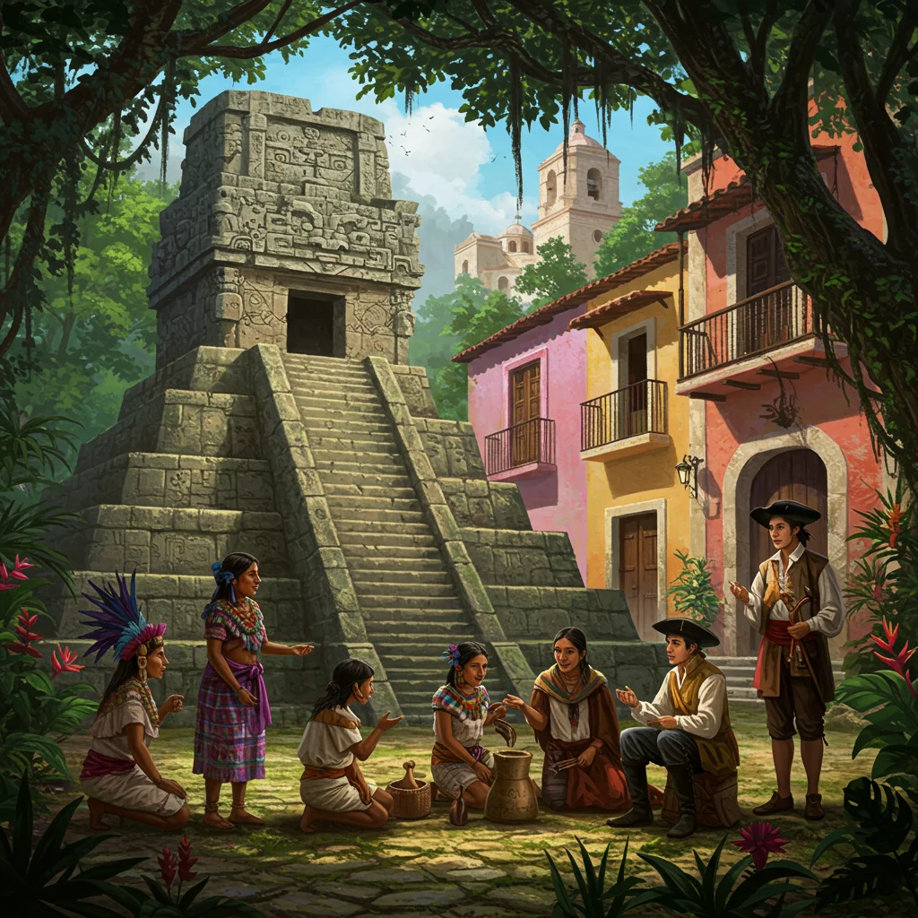 Cultural Insights: The Mayan and Colonial Heritage