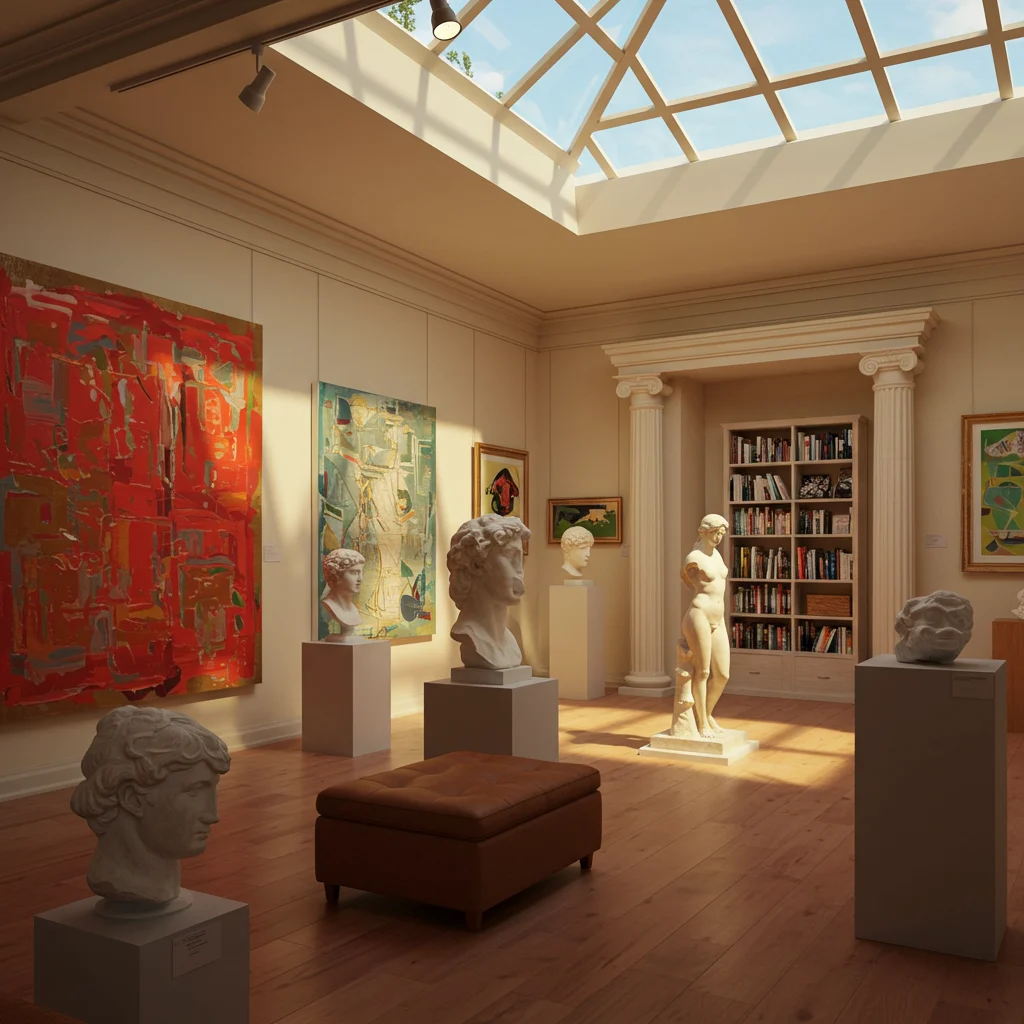 Detailed Room-by-Room Tour of the Gallery