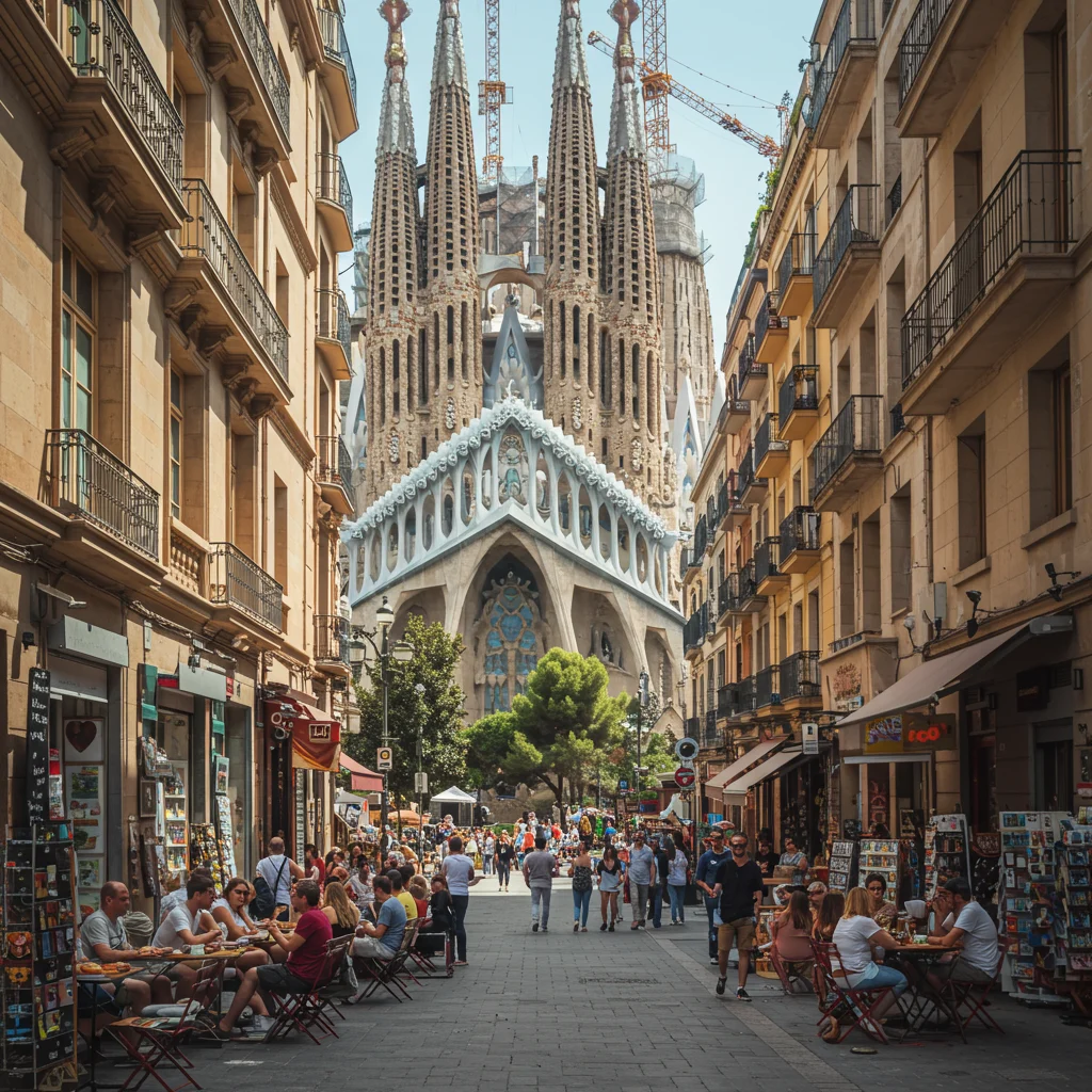 Dining and Shopping Near Sagrada Família