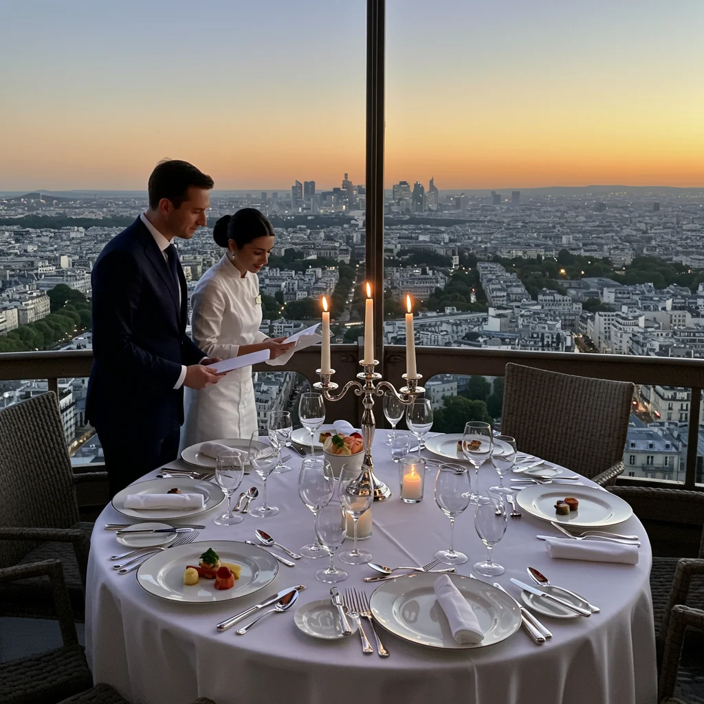 Dining Options at the Eiffel Tower Summit