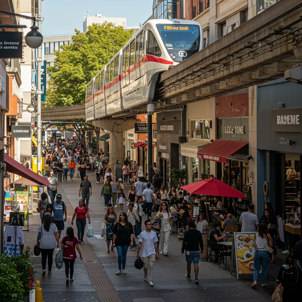 Dining, Shopping, and Entertainment Near Monorail Stations