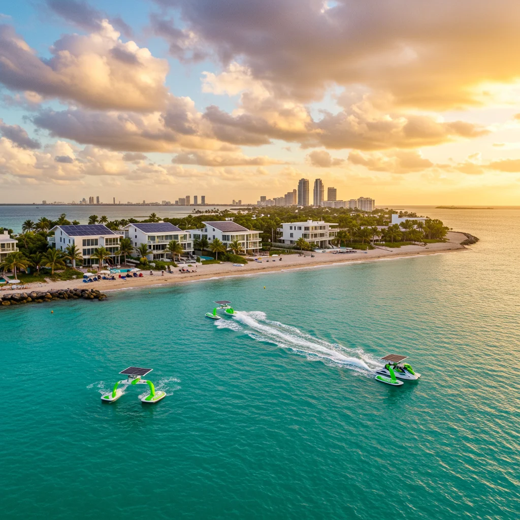 Eco-Friendly Jet Skiing in Miami