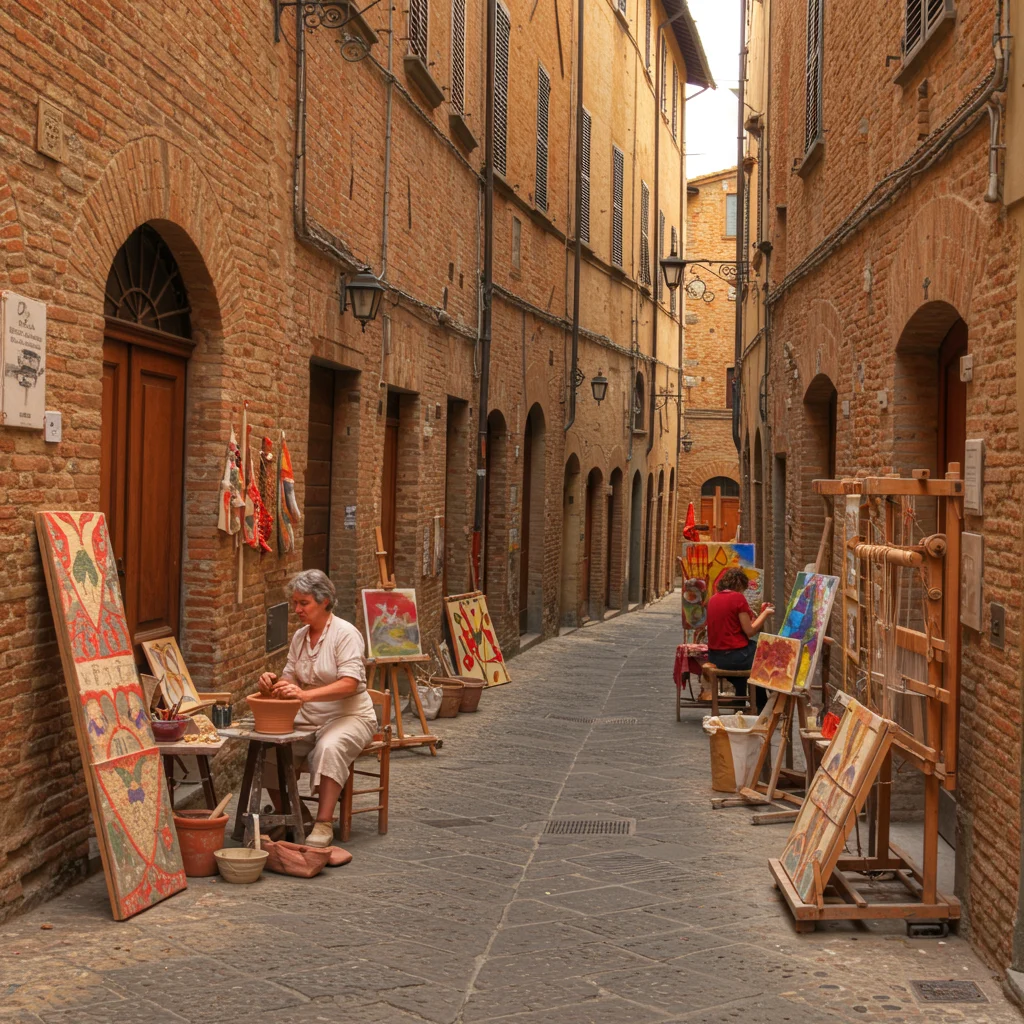 Exploring Siena’s Artisan Workshops