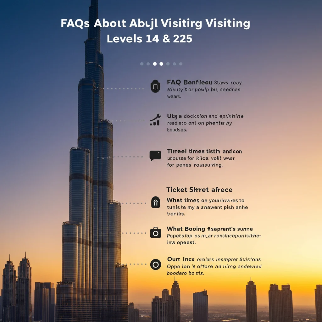 FAQs About Visiting Burj Khalifa Levels 124 &amp; 125