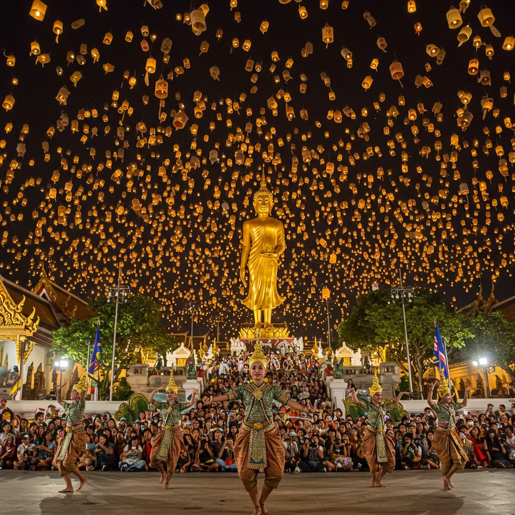 Festivals and Special Events at Wat Traimit