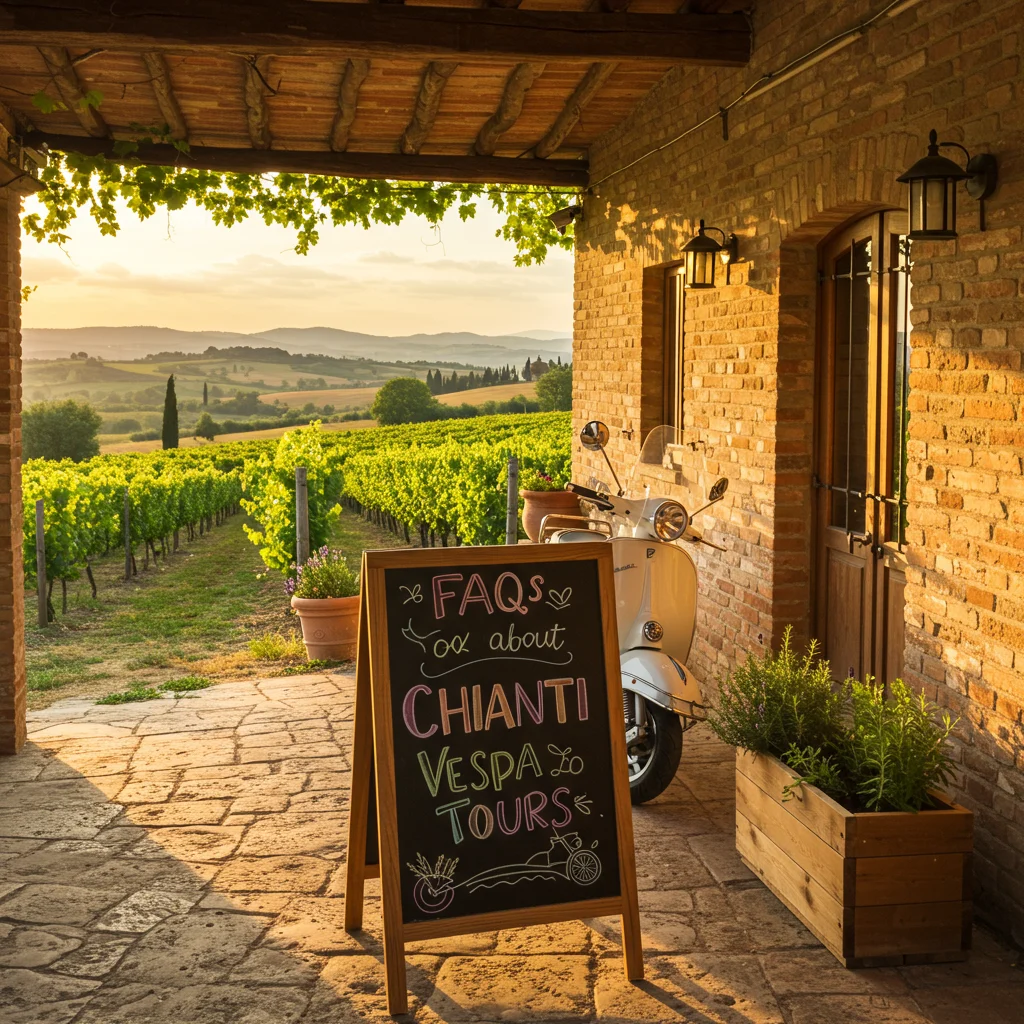 Frequently Asked Questions About Chianti Vespa Tours