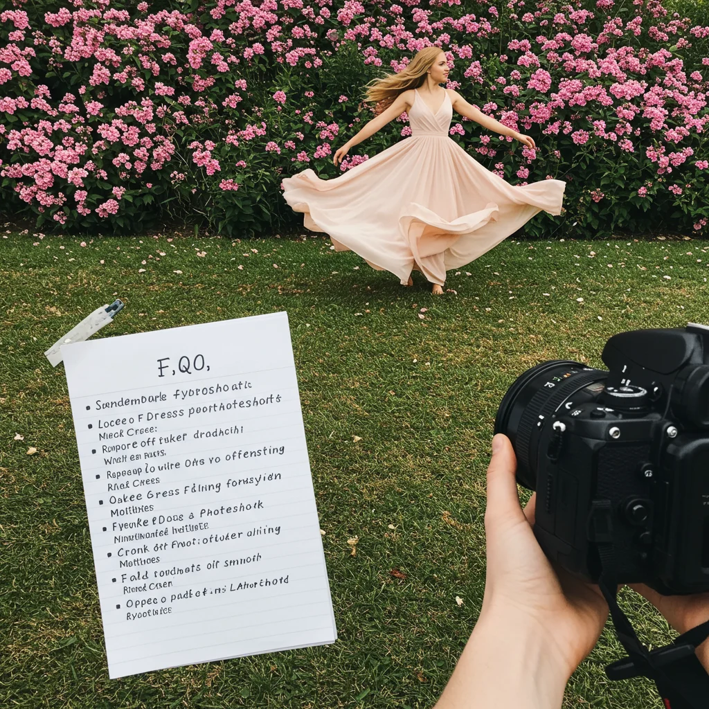 Frequently Asked Questions About Flying Dress Photoshoots