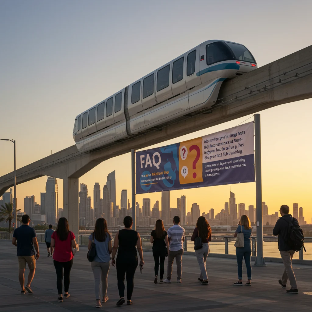 Frequently Asked Questions about the Palm Monorail
