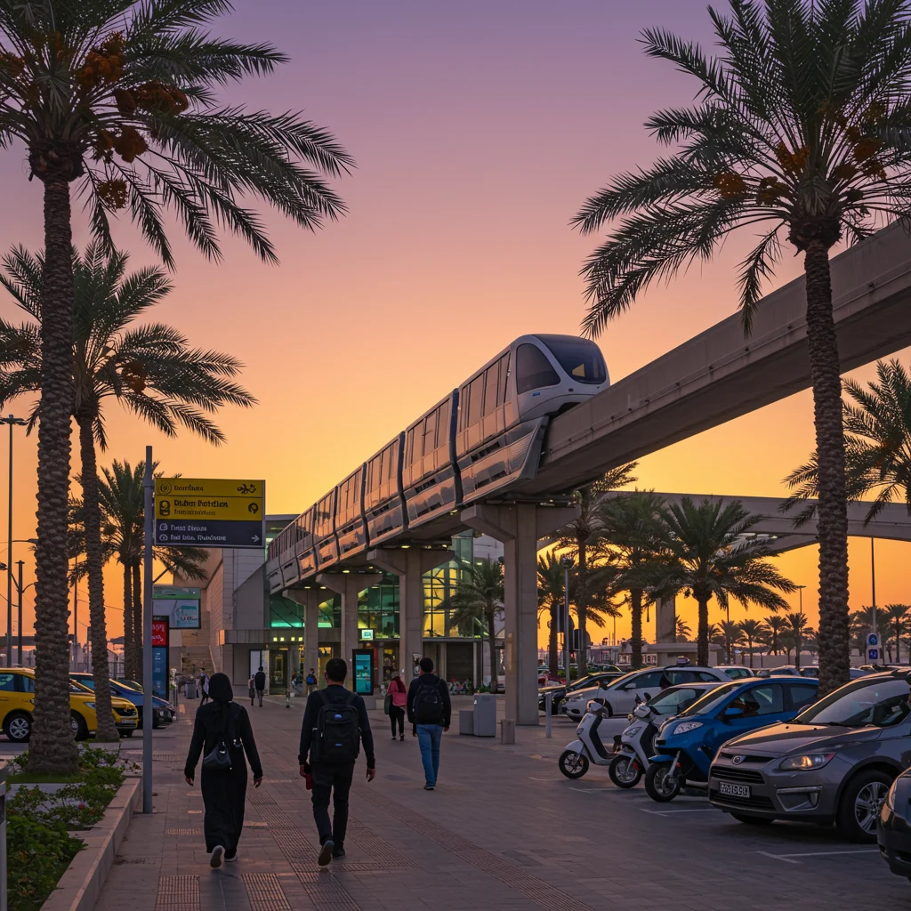 Getting to the Palm Monorail: Access and Parking