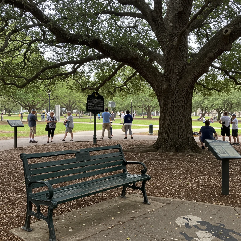 History of the Forrest Gump Monument Spot