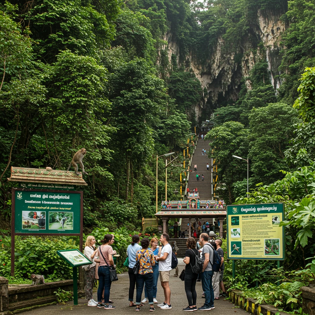 How Are Batu Caves Being Protected Through Conservation and Eco-Tourism?