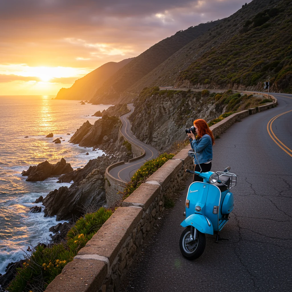 How Can You Capture Your Vespa Adventure in Photographs?
