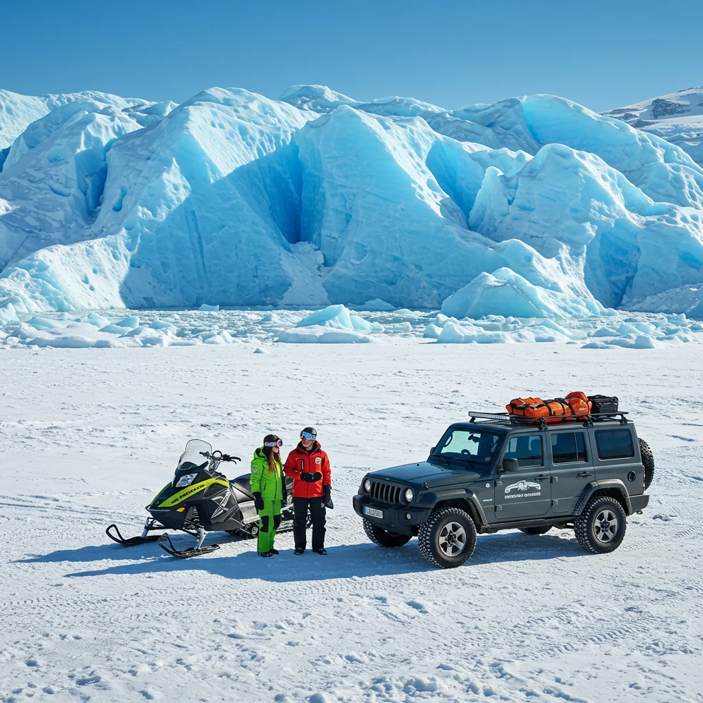 How to Book a Golden Circle Jeep &amp; Glacier Snowmobile Tour