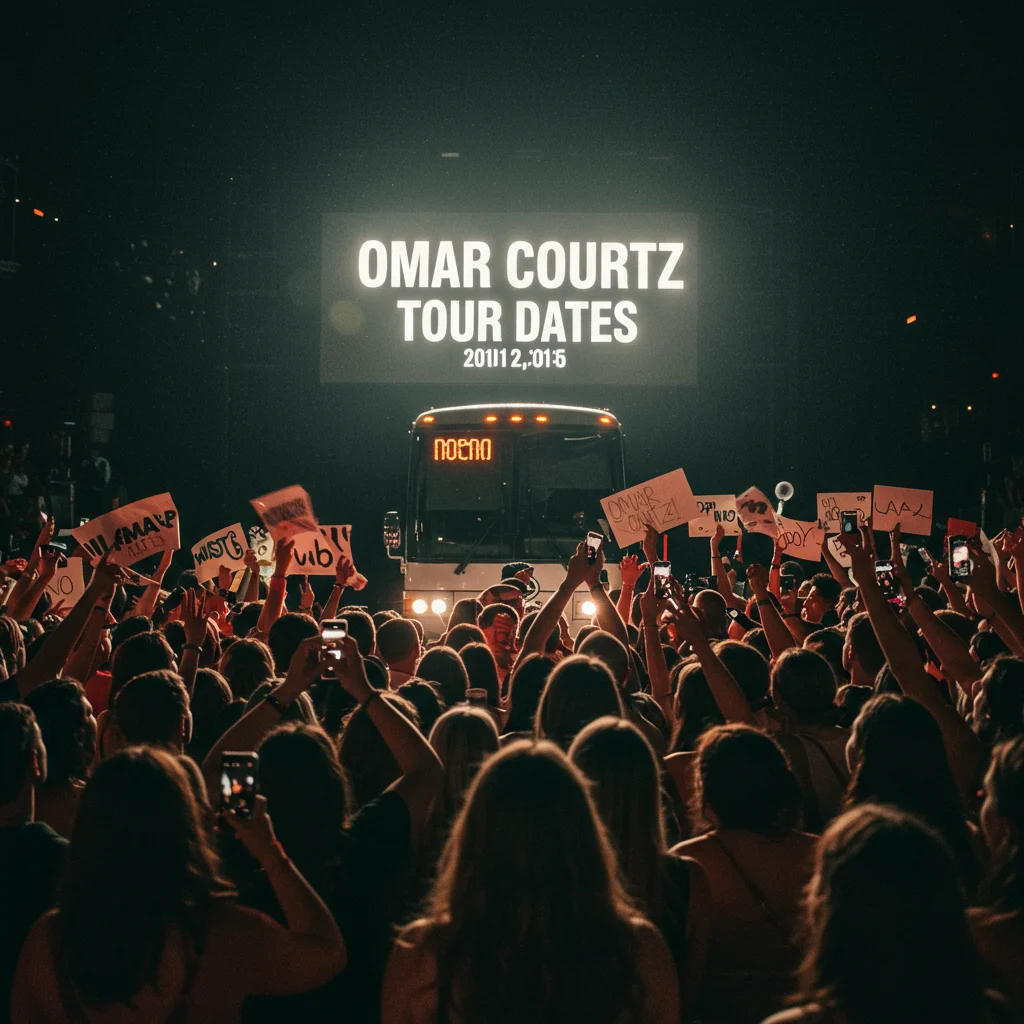 How to Find Omar Courtz Tour Dates Near You