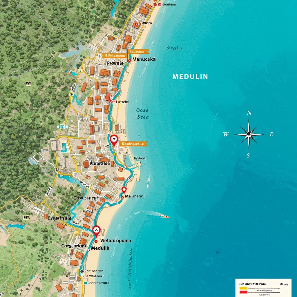 How to Get to Medulin and the Departure Point