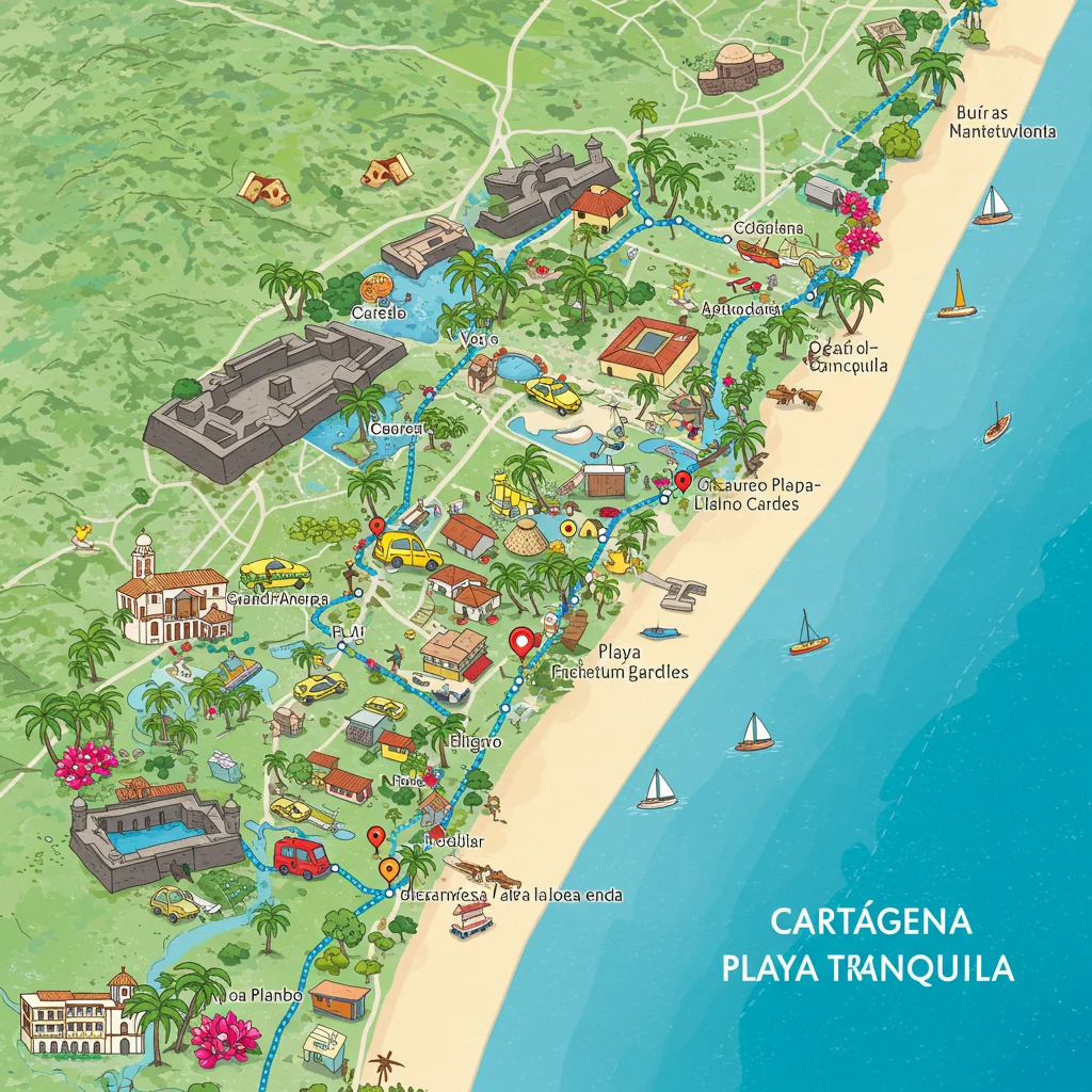 How to Get to Playa Tranquila from Cartagena