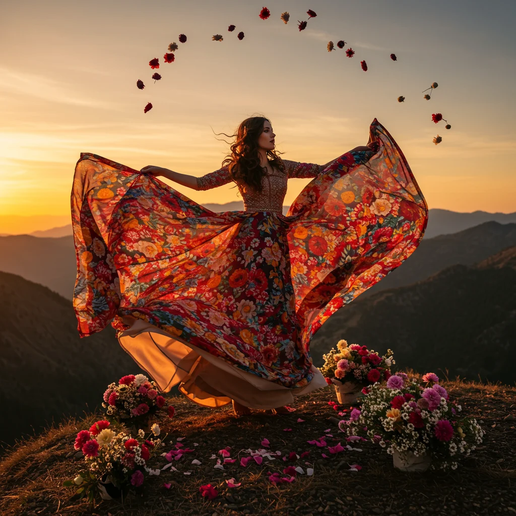 How to Make the Dress Float for Maximum Impact