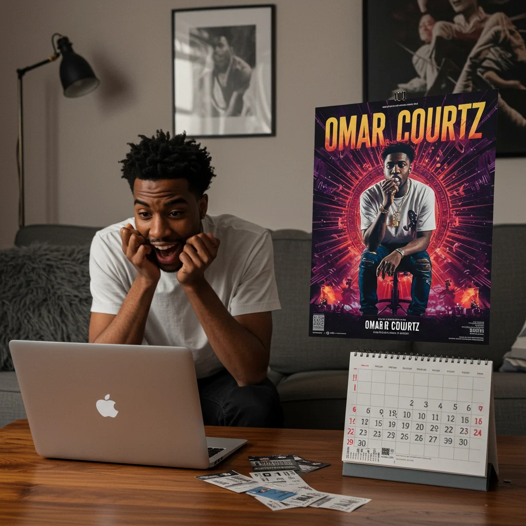 How to Secure Tickets for the Omar Courtz Tour