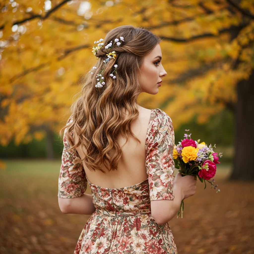 How to Style Your Hair for a Flying Dress Photoshoot