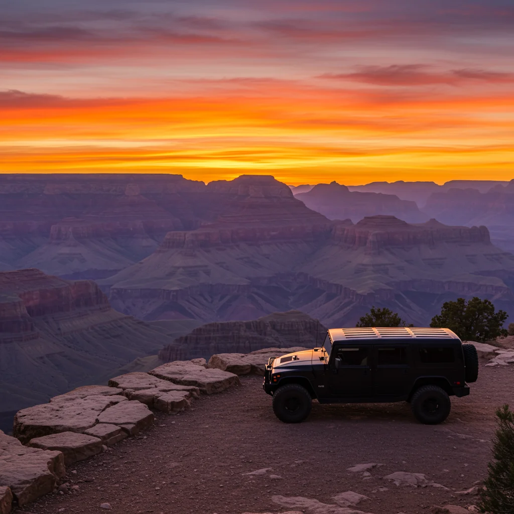 Introduction to the Grand Canyon Hummer Signature Sunset Tour