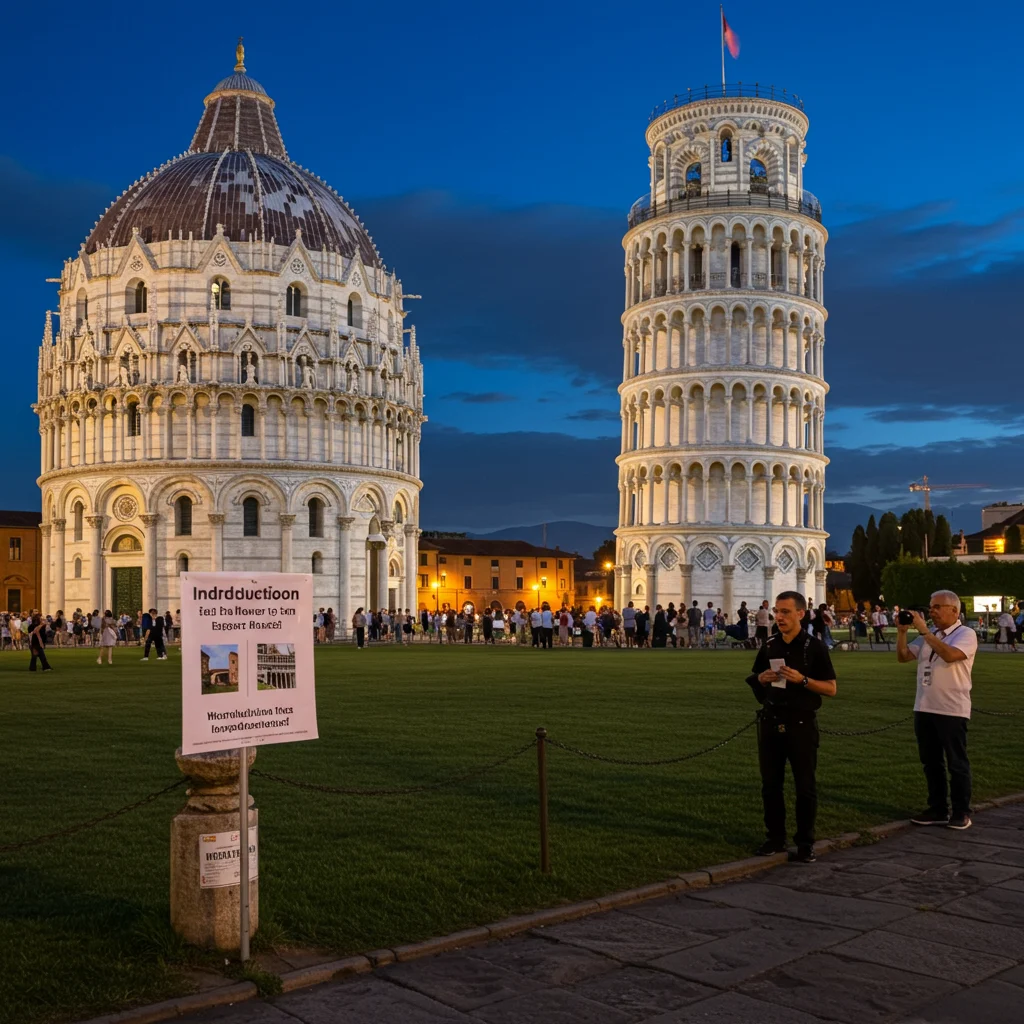 Introduction to the Pisa Tower Tour