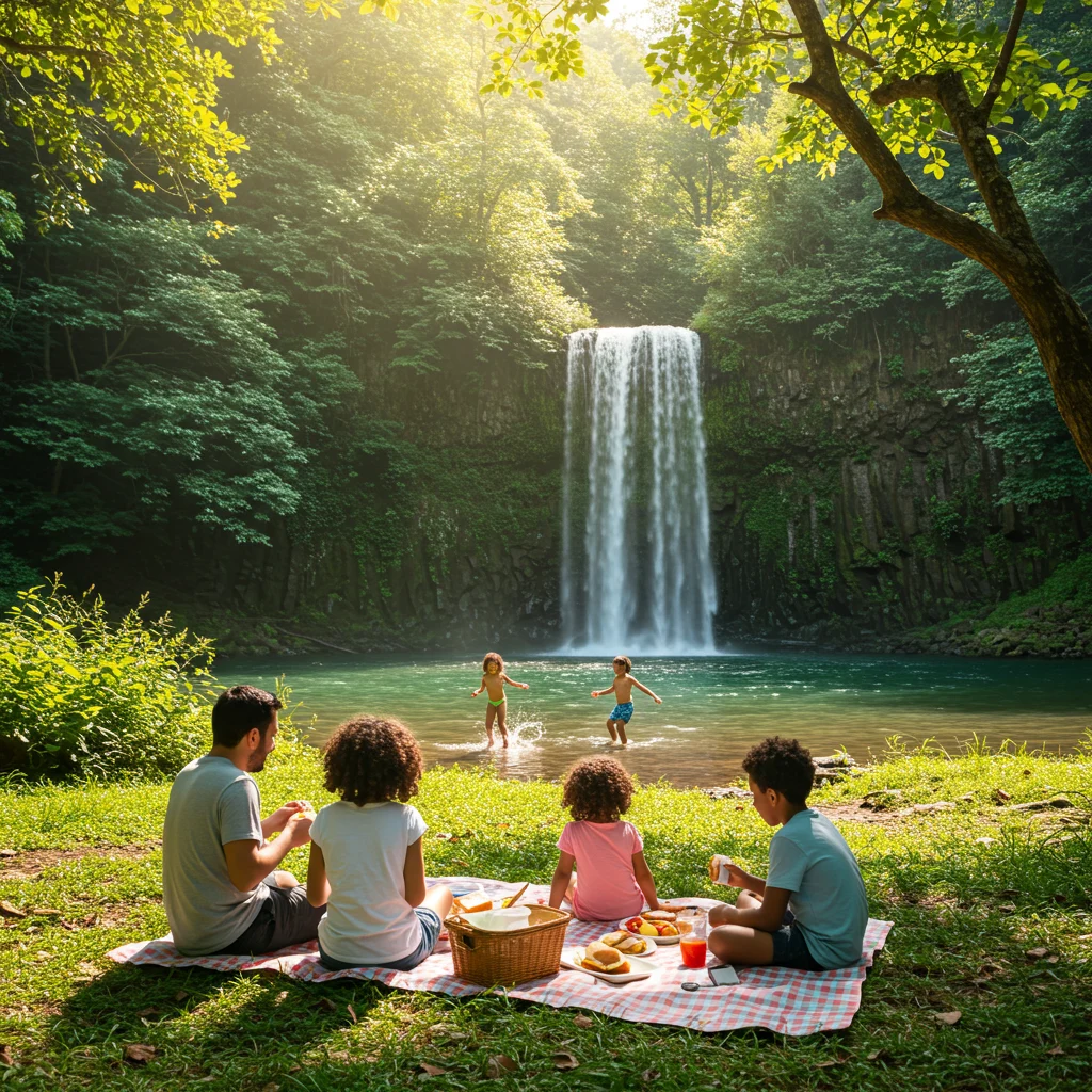 Is Las Tinajas Waterfall Safe for Families?