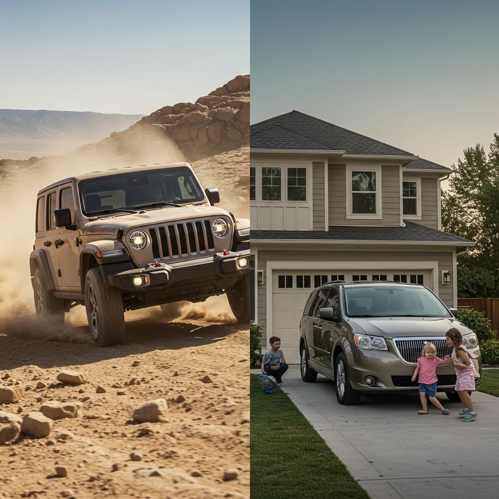 Jeep vs. MiniVan: Which is Right for You?
