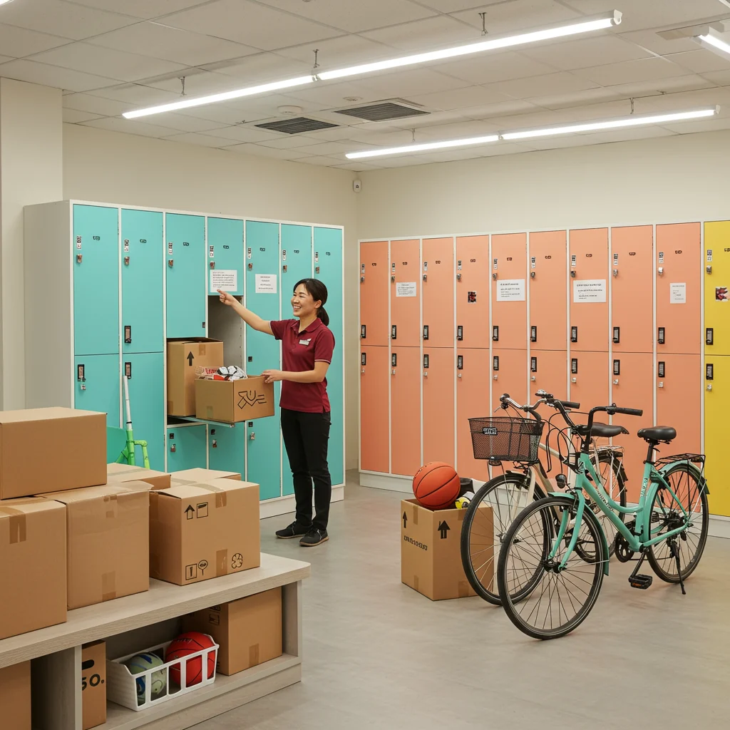 Locker Rentals and Storage Options