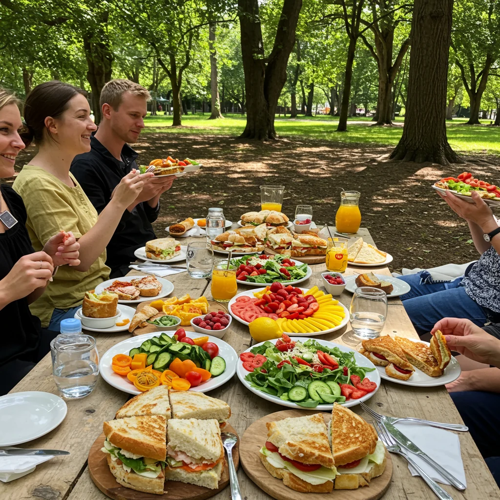 Lunch and Refreshments During the Tour