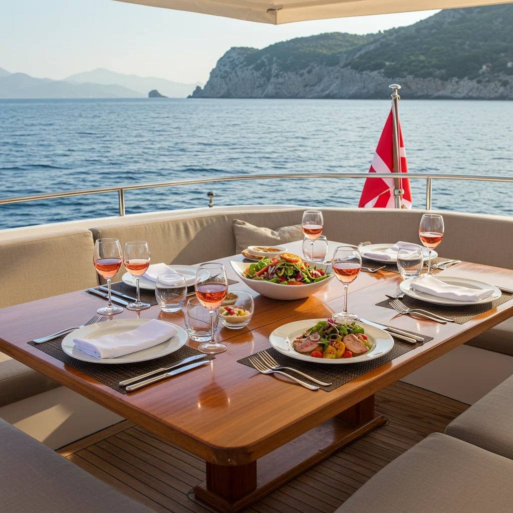 Lunch Experience on a Luxury Boat