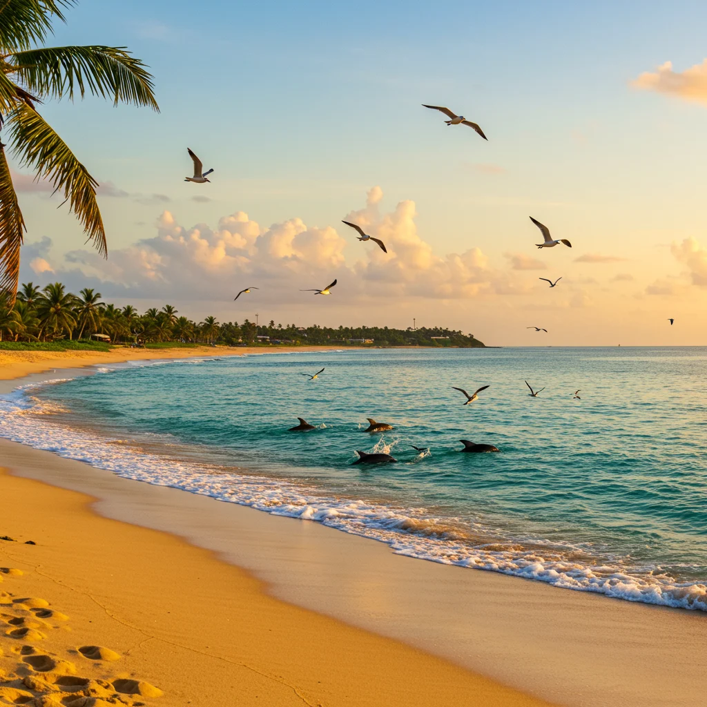 Natural Beauty: Sand, Water, and Wildlife