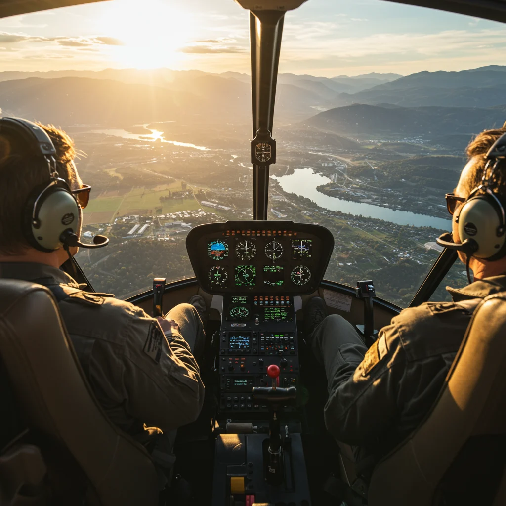 Onboard Experience: Inside the Helicopter