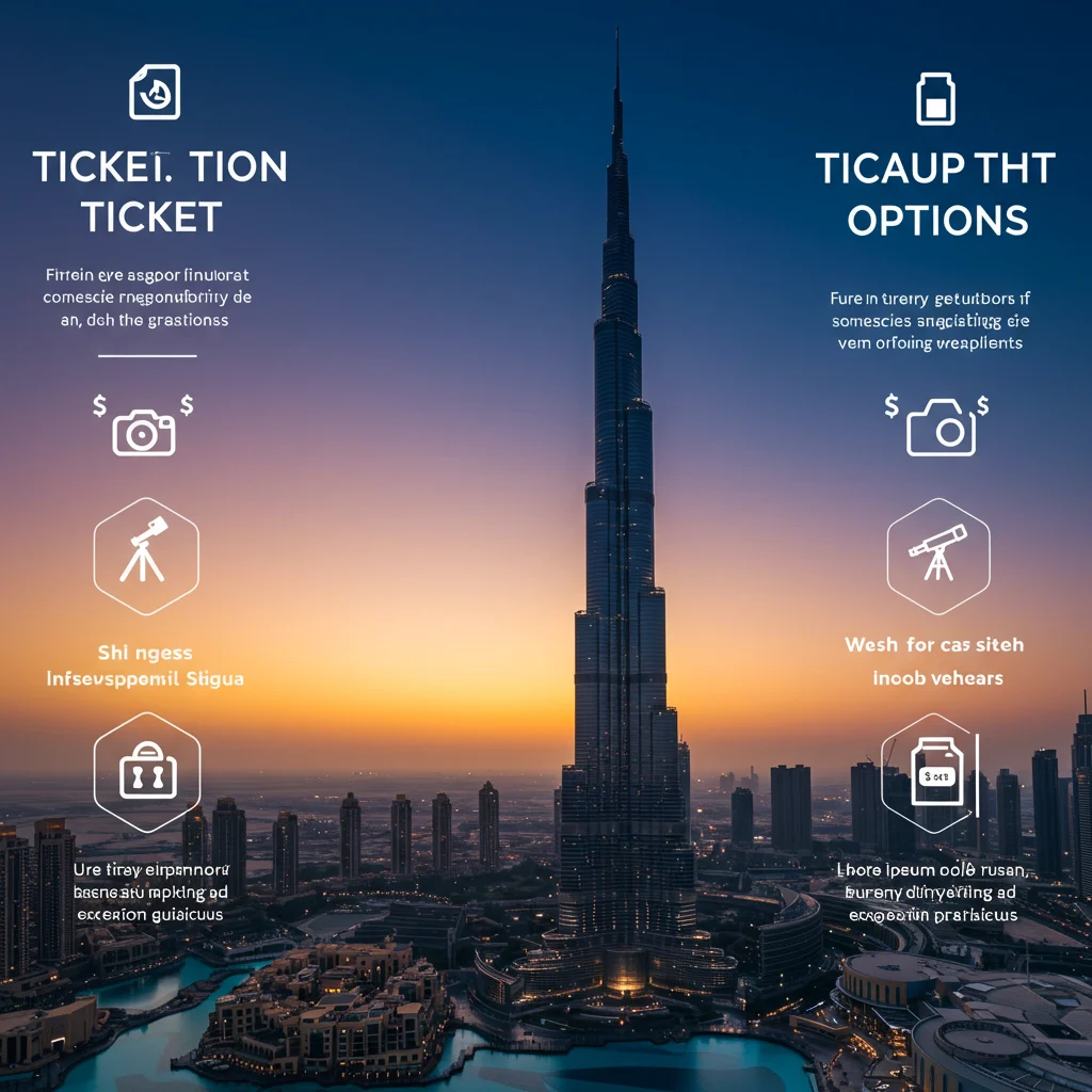 Overview of Burj Khalifa Ticket Options