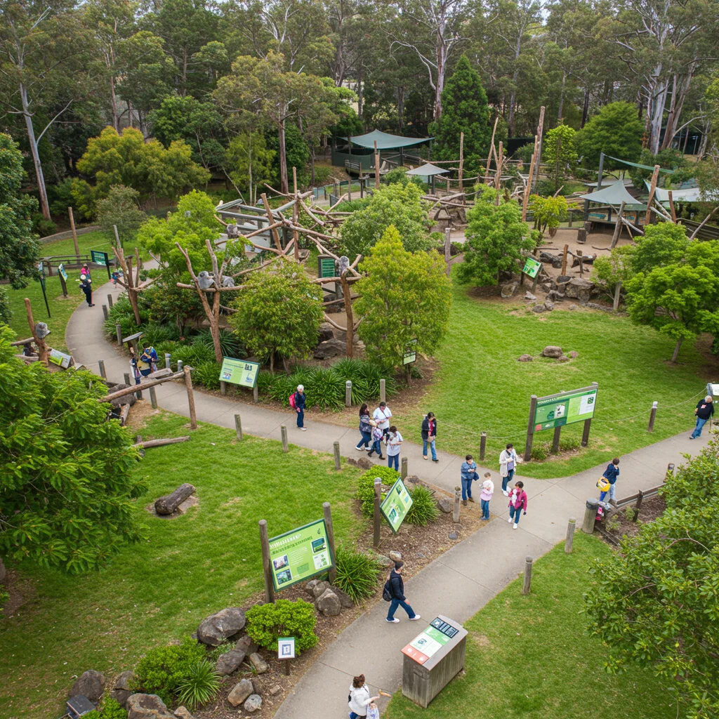Overview of Lone Pine Koala Sanctuary Attractions