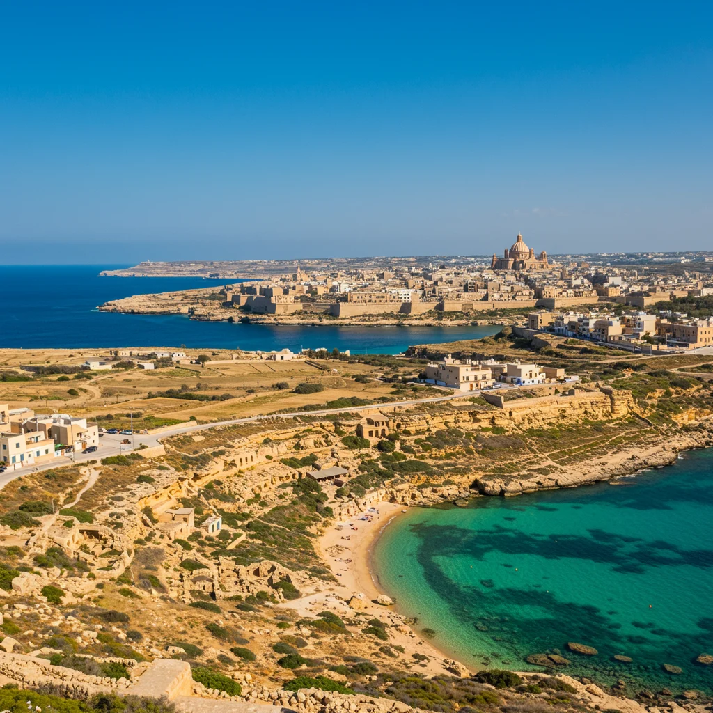 Overview of North Malta’s Geography and Attractions