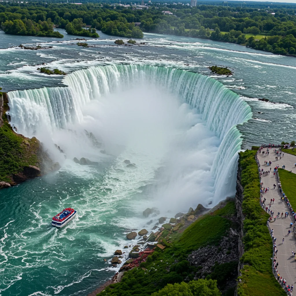 Overview of the Best Niagara Falls Tour: Behind the Falls &amp; Boat Ride