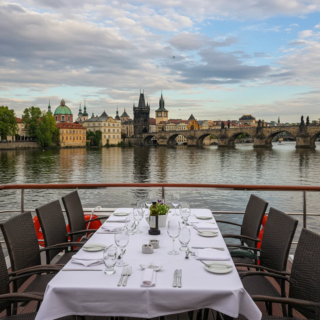Overview of the Prague Boat Trip, Lunch &amp; City Secrets Package
