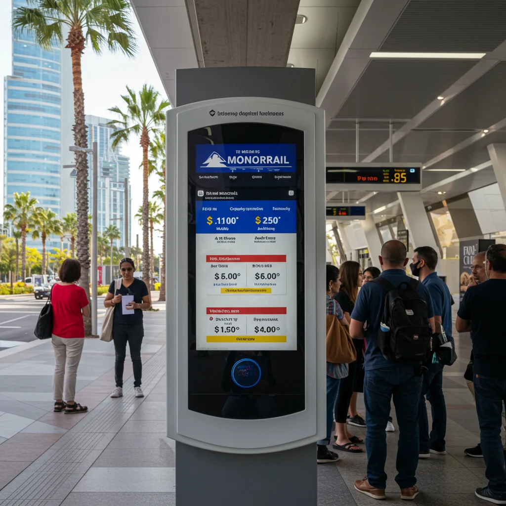 Palm Monorail Tickets: Pricing and Options